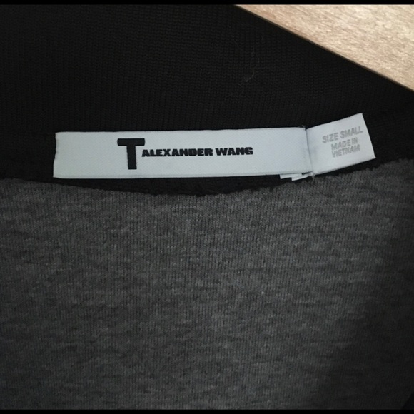 T by Alexander Wang base ball bomber jacket S - Picture 3 of 3